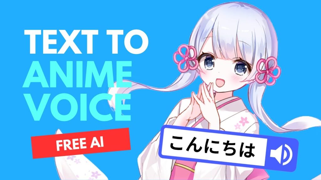 How to use an Anime Girl Voice in Text To Speech with this FREE AI