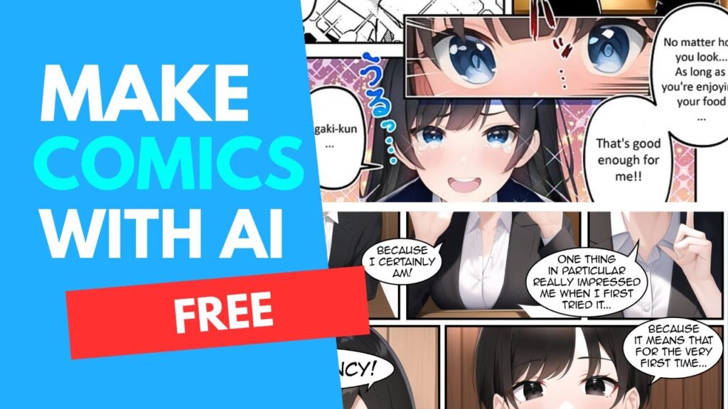 How To Make Comics/Manga With AI for FREE